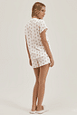 Pijama Feminino Manga Curta Com Shorts Pijama Feminino Manga Curta Com Shorts