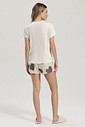 Pijama Feminino Manga Curta com Shorts
