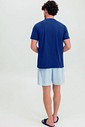 Pijama Masculino Manga Curta Com Bermuda