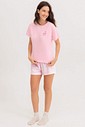 Pijama Feminino Manga Curta Com Shorts