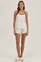 Pijama Feminino Alça Com Shorts Pijama Feminino Alça Com Shorts