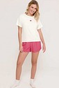 Pijama Feminino Manga Curta com Shorts