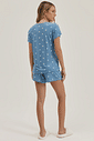 Pijama Feminino Manga Curta Com Shorts Pijama Feminino Manga Curta Com Shorts