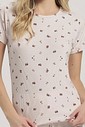 Pijama Feminino Manga Curta com Shorts