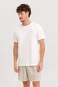 Pijama Masculino Manga Curta Com Bermuda