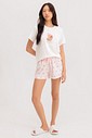 Pijama Feminino Manga Curta Com Shorts Pijama Feminino Manga Curta Com Shorts