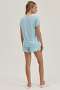 Pijama Feminino Manga Curta Com Shorts Pijama Feminino Manga Curta Com Shorts