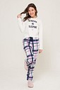Pijama Feminino Manga Longa com Calça