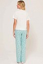 Pijama Feminino Manga Curta Com Calça