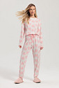 Pijama Feminino Manga Longa com Calça