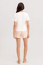 Pijama Feminino Manga Curta Com Shorts