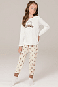 Pijama Manga Longa Infantil Feminino