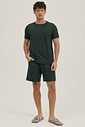 Pijama Masculino Manga Curta Com Bermuda Pijama Masculino Manga Curta Com Bermuda