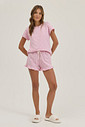 Pijama Feminino Manga Curta Com Shorts Pijama Feminino Manga Curta Com Shorts