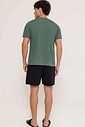 Pijama Masculino Manga Curta Com Bermuda