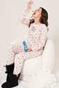 Pijama Feminino Manga Longa com Calça