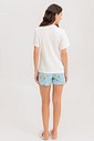 Pijama Feminino Manga Curta Com Shorts