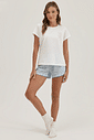 Pijama Feminino Manga Curta Com Shorts