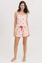 Pijama Feminino Alça Com Shorts