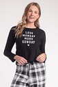 Pijama Feminino Manga Longa com Calça