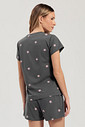 Pijama Feminino Manga Curta Com Shorts Pijama Feminino Manga Curta Com Shorts