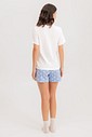 Pijama Feminino Manga Curta Com Shorts