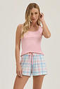 Pijama Feminino Regata Com Shorts Pijama Feminino Regata Com Shorts