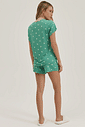 Pijama Feminino Manga Curta Com Shorts Pijama Feminino Manga Curta Com Shorts