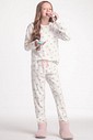 Pijama Feminino Infantil Manga Longa com Calça