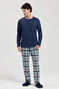 Pijama Masculino Manga Longa Com Calça