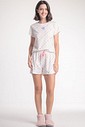 Pijama Feminino Manga Curta com Shorts
