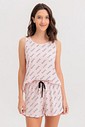 Pijama Feminino Regata Com Shorts
