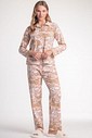 Pijama Feminino Manga Longa Americano com Calça