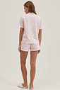 Pijama Feminino Manga Curta Americano Com Shorts Pijama Feminino Manga Curta Americano Com Shorts