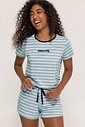 Pijama Feminino Manga Curta com Shorts