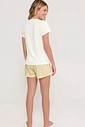 Pijama Feminino Manga Curta com Shorts Pijama Feminino Manga Curta com Shorts