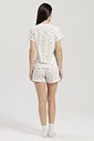 Pijama Feminino Manga Curta com Shorts