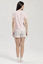 Pijama Feminino Manga Curta com Shorts