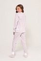 Pijama Infantil Feminino Manga Longa Com Calça