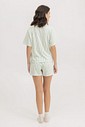 Pijama Feminino Manga Curta Americano com Shorts