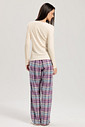 Pijama Feminino Manga Longa Com Calça