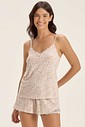 Pijama Feminino Alça Com Shorts Pijama Feminino Alça Com Shorts