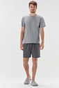 Pijama Masculino Manga Curta Com Bermuda Pijama Masculino Manga Curta Com Bermuda