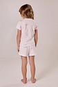 Pijama Feminino Infantil Manga Curta Com Shorts Pijama Feminino Infantil Manga Curta Com Shorts