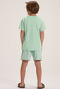 Pijama Masculino Infantil Manga Curta Com Bermuda Pijama Masculino Infantil Manga Curta Com Bermuda