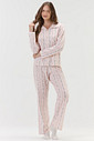 Pijama Feminino Manga Longa Americano com Calça Pijama Feminino Manga Longa Americano com Calça