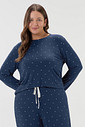 Pijama Feminino Manga Longa Com Calça Plus Size Pijama Feminino Manga Longa Com Calça Plus Size