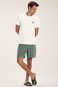 Pijama Masculino Manga Curta Com Bermuda