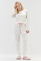 Pijama Feminino Manga Longa Com Calça