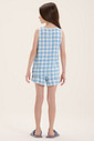 Pijama Infantil Feminino Regata Com Shorts